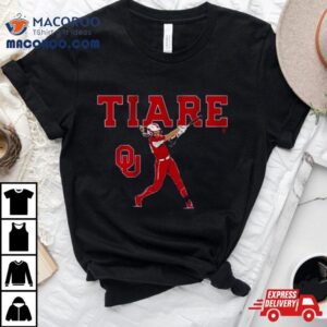 Oklahoma Softball Tiare Jennings Slugger Swing Tshirt