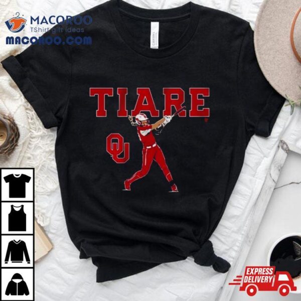 Oklahoma Softball Tiare Jennings Slugger Swing Shirt