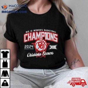 Oklahoma Sooners Big Women S Basketball Regular Season Champions Tshirt