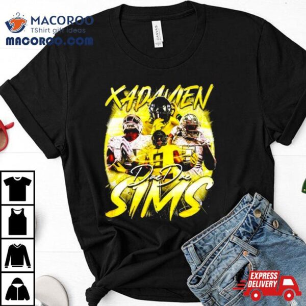 Oregon Ducks Football 9 Xadavien Sims Dae Dae Shirt