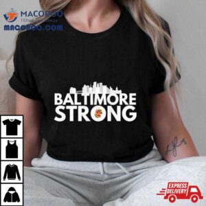 Origina Francis Scott Key Baltimore Strong Skyline Shirt