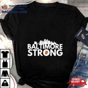 Origina Francis Scott Key Baltimore Strong Skyline Shirt