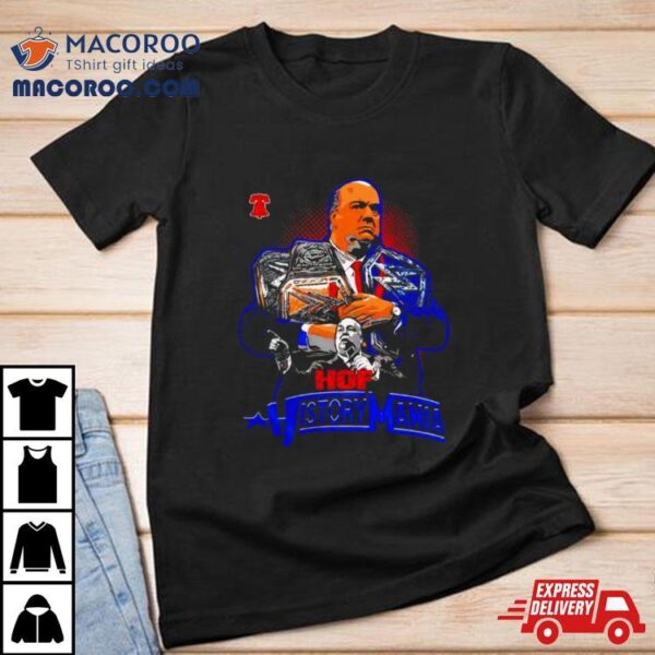 Paul Heyman Hof History Mania Shirt