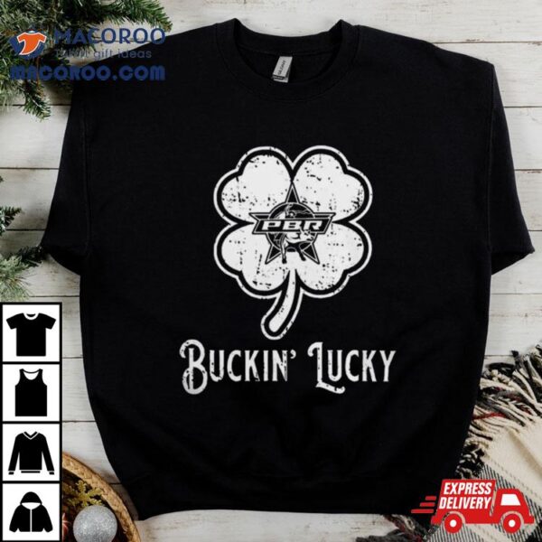 Pbr St. Patrick’s Day Buckin’ Lucky Shirt