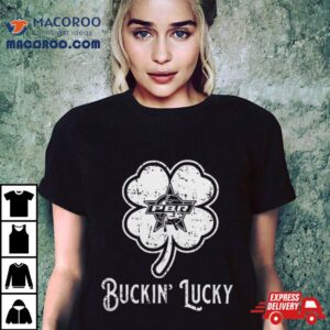 Pbr St Patrick S Day Buckin Lucky Tshirt