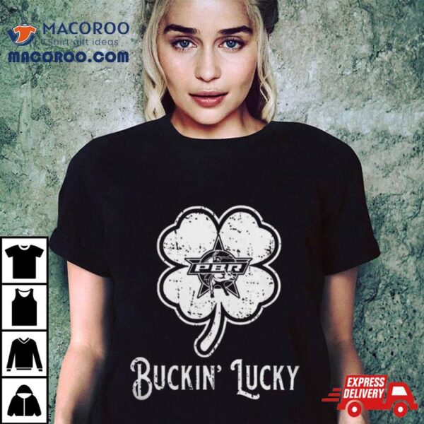 Pbr St. Patrick’s Day Buckin’ Lucky Shirt