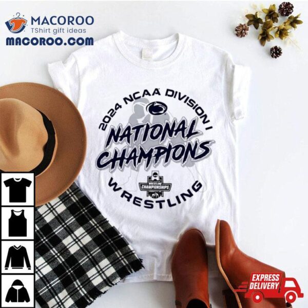 Penn State Nittany Lions Champion 2024 Ncaa Wrestling National Champions Locker Room Shirt