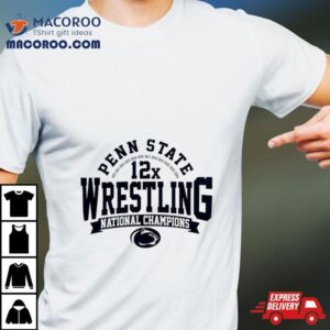 Penn State Nittany Lionsncaa Wrestling Champion X Tshirt