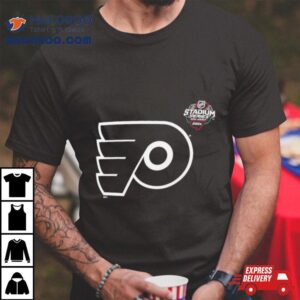 Philadelphia Flyers Nhl Stadium Series Black Tshirt