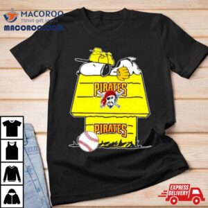 Pittsburgh Pirates Snoopy And Woodstock The Peanuts Baseball Shirt