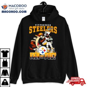 Pittsburgh Steelers Bugs Bunny And Taz Fan Or Foe Tshirt