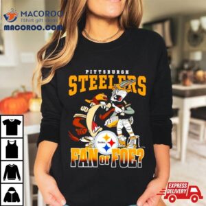 Pittsburgh Steelers Bugs Bunny And Taz Fan Or Foe Tshirt