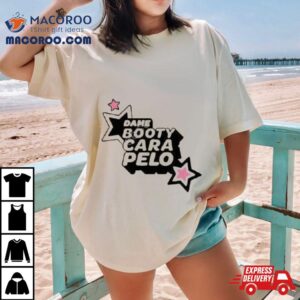 Planetamiko Dame Booty Cara Pelo Tshirt