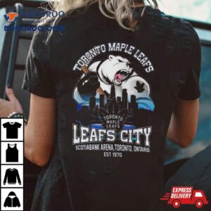 Polar Bears Toronto Maple Leafs Ice Hockey City Scotiabank Arena Est Tshirt