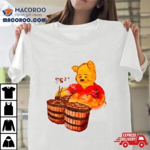 Pooh Chef Dumplings Free China Tshirt