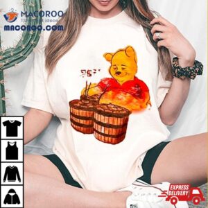 Pooh Chef Dumplings Free China Tshirt
