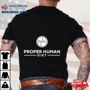 Proper Human Diet Logo Shirt