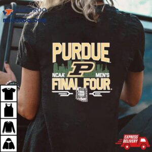 Purdue Boilermaker April Ncaa Men S Basketball Final Four Skyline Tshirt