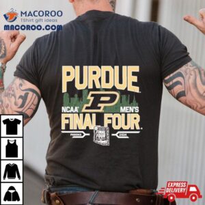 Purdue Boilermaker April Ncaa Men S Basketball Final Four Skyline Tshirt