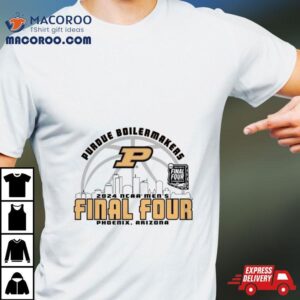 Purdue Boilermakers Ncaa Men S Basketball Final Four Phoenix Skyline Tshirt