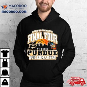 Purdue Boilermakers 2024 Ncaa Men’s Basketball Final Four Skyline Shirt