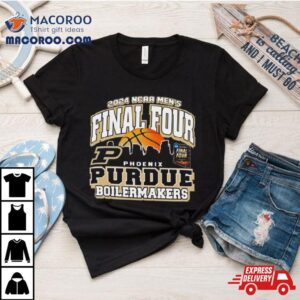 Purdue Boilermakers Skyline Men S Final Four Phoenix Tshirt