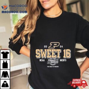 Purdue Boilermakers Sweet Ncaa The Road To Phoenix Tshirt