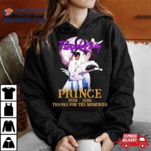 Purple Rain Prince 1958 To 2016 Thank You For The Memories Shirt