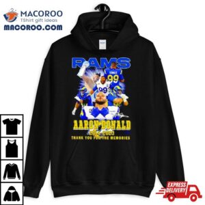 Rams Aaron Donald Thank You For The Memories Tshirt