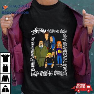 Rare Vintage Stussy Beavis And Butt Head Shirt