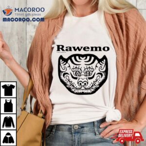 Rawemo B W Tiger Head Tshirt