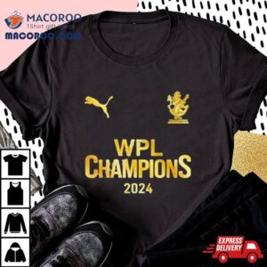 Rcb Women’s Team Wpl Champions 2024 Shirt