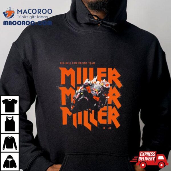 Red Bull Ktm Racing Team Jack Miller Rider Shirt