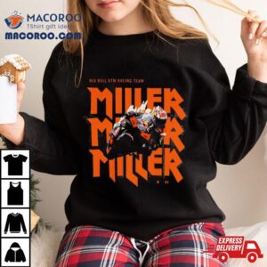 Red Bull Ktm Racing Team Jack Miller Rider Tshirt