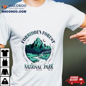 Retro Forbidden Forest National Park Tshirt