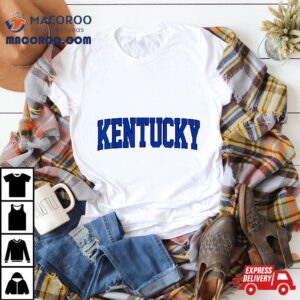 Retro Kentucky Tee Vintage Blue Throwback Classic Tshirt