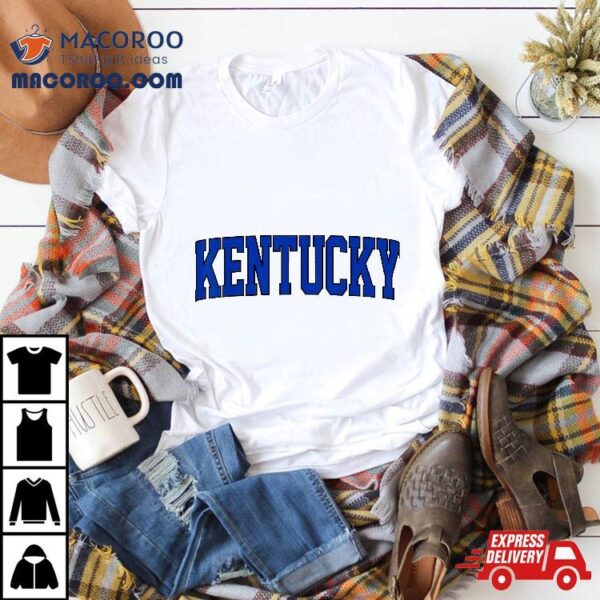 Retro Kentucky Tee Vintage Blue Throwback Classic Shirt