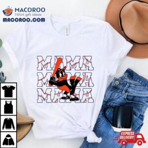 Retro Mama Baseball Baltimore Orioles Tshirt