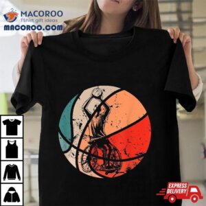 Retro Vintage Wheelchair Basketball Tshirt