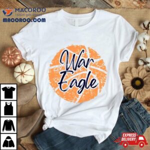 Retro War Eagle Basketball Ncaa Team Shirt