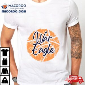 Retro War Eagle Basketball Ncaa Team Shirt