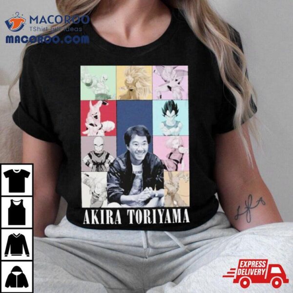 Rip Akira Toriyama Dragon Ball The Eras Tour Shirt