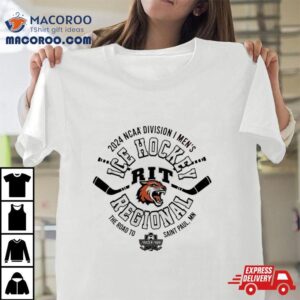 Rit Tigers Ncaa Division I Men S Ice Hockey Regional Champion Tshirt