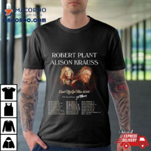 Robert Plant And Alison Krauss Tour Tshirt