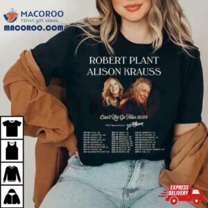 Robert Plant And Alison Krauss Tour Tshirt