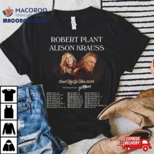 Robert Plant And Alison Krauss Tour Tshirt