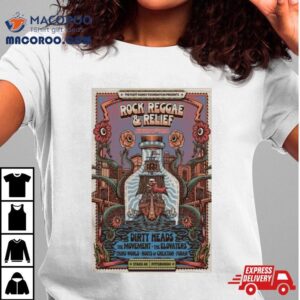 Rock Reggae Relief Pittsburgh Pa August Poster Tshirt