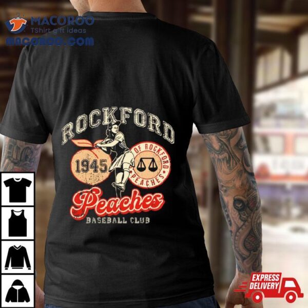 Rockford Peaches Baseball Club 1945 Shirt