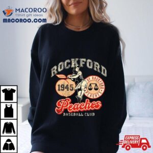 Rockford Peaches Baseball Club Tshirt