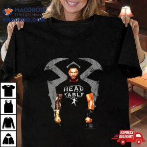 Roman Reigns Mad Engine Head Of The Table Tshirt